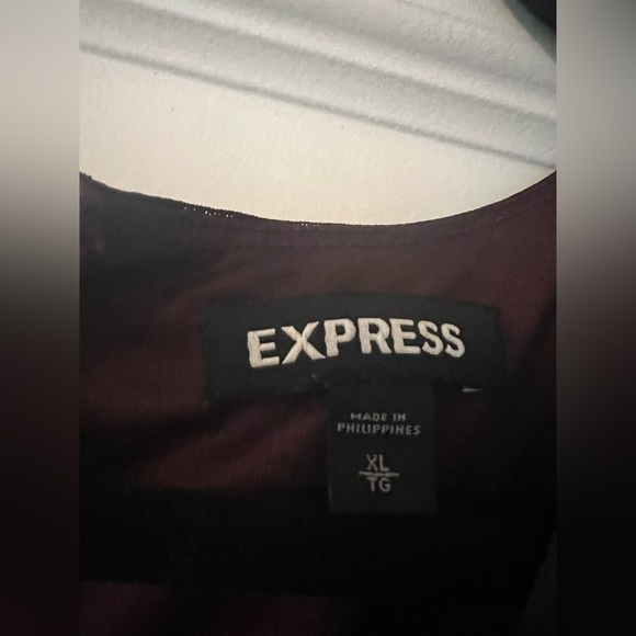 Express, Plum jumpsuit, Size XL, worn once - Picture 3 of 4